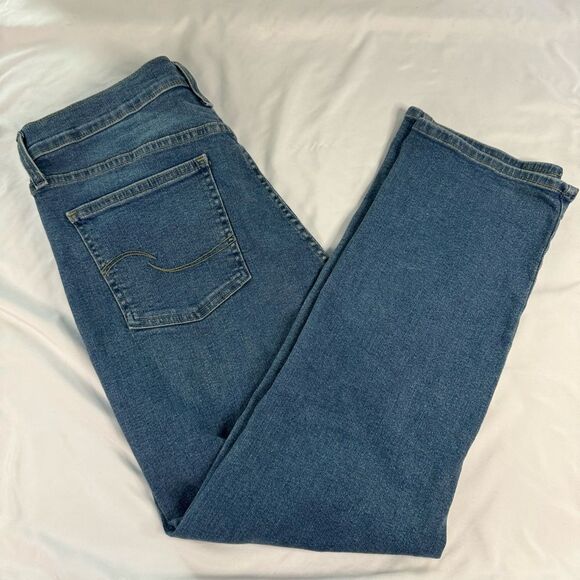 Signature by Levi Strauss Women Size 16 Heritage High Rise Straight Ankle Jean - Picture 11 of 12
